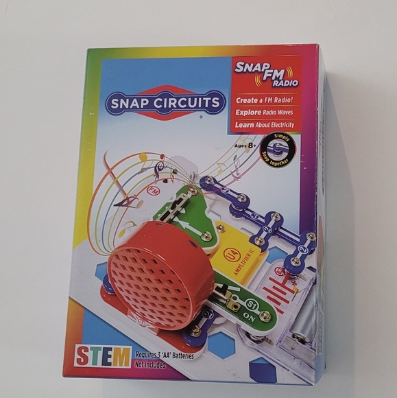 Snap Circuits Other - NEW- STEM Educational Toy Kids Snap Circuits FM Radio